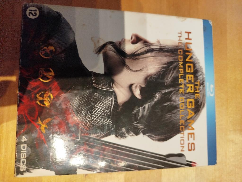 The Hunger Games Blu-ray Collectie, Cd's en Dvd's, Ophalen of Verzenden, Zo goed als nieuw, Boxset