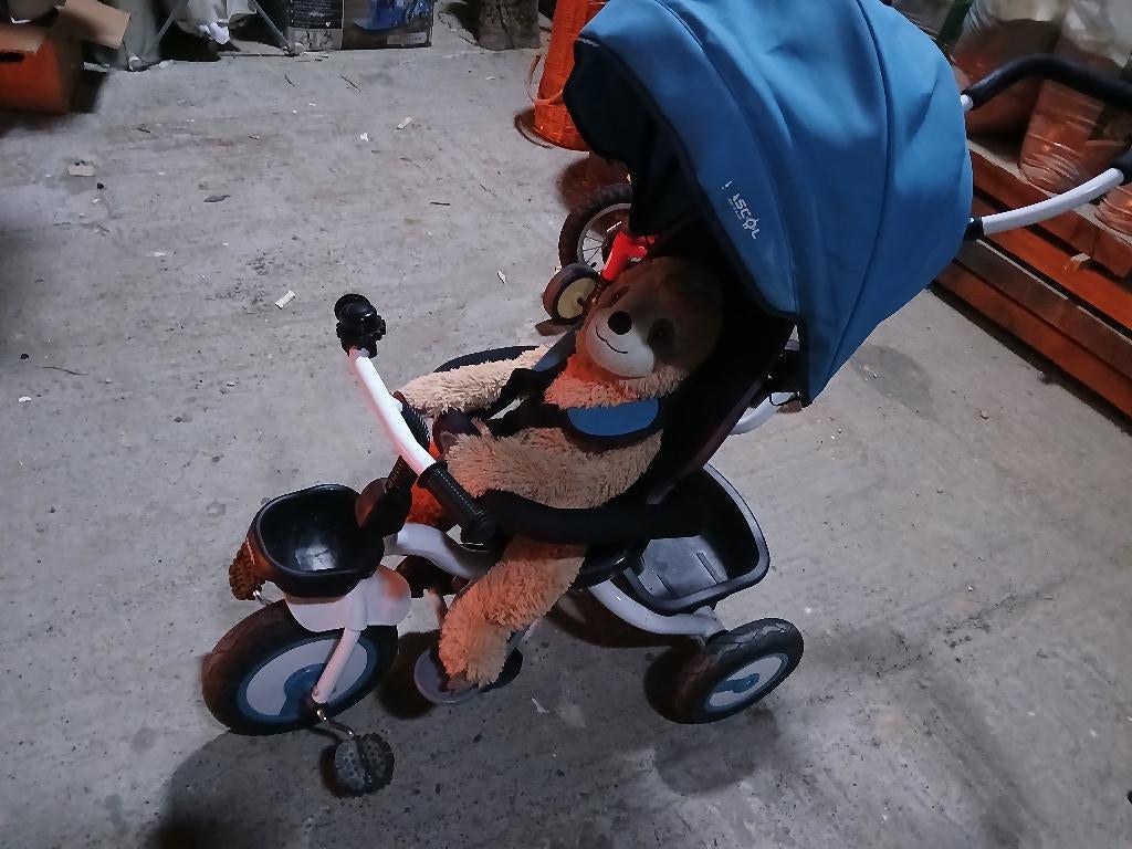 Tricycle évolutif 4 en 1 Fascol, Vélos & Vélomoteurs, Vélos | Tricycles pour enfants, Comme neuf, Tige de poussée, Siège réglable