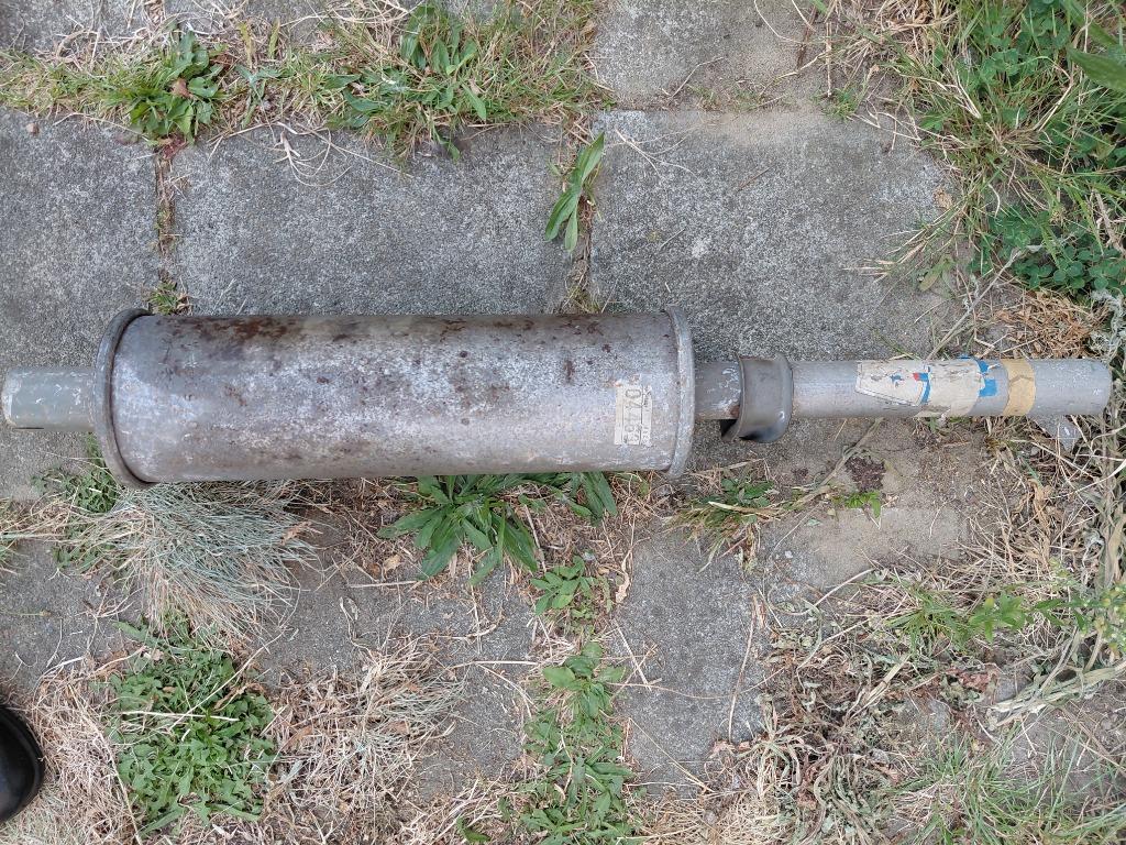 Opel Rekord E 1700N achterste uitlaatpot, Ophalen, Nieuw, Opel