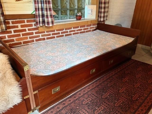 Lit vintage unique de style marin, Enlèvement