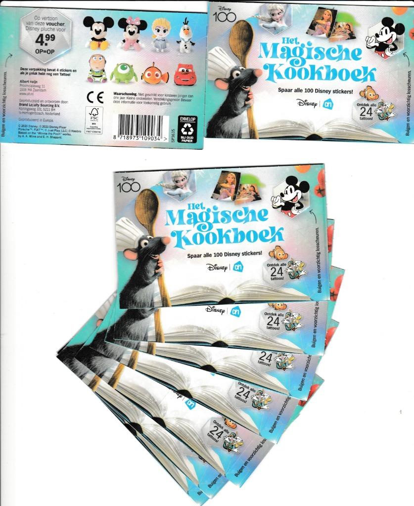Het magische kookboek, Verzamelen, Supermarktacties, Albert Heijn, Verzenden