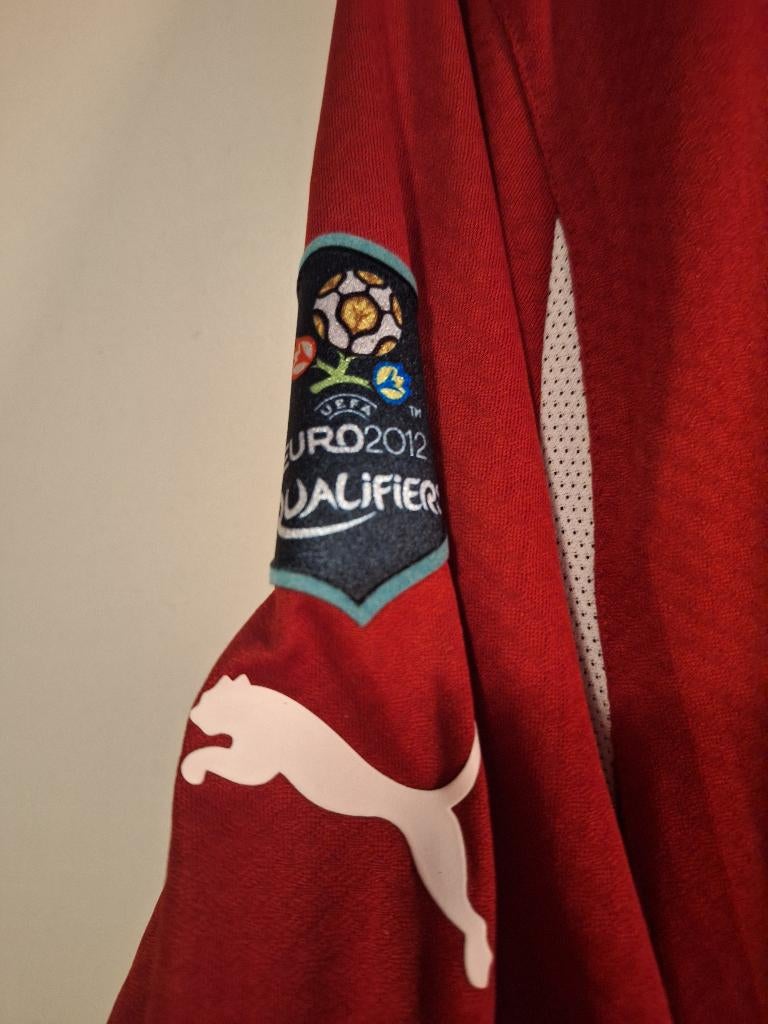 Matchworn voetbalshirt, Kleding | Heren, Maat 52/54 (L), Verzenden, Voetbal, Gedragen