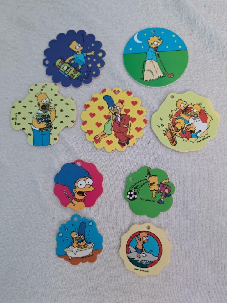 the simpsons flippo pog flippos skippies trickers caps etc., Collections, Flippos, Enlèvement ou Envoi