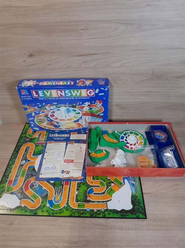 levensweg blauwe doos - s6212, Verzenden, Zo goed als nieuw