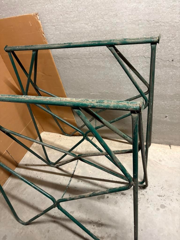 Metalen schildersbokken set van 2 – stalen schildersteunen, Enlèvement, Comme neuf