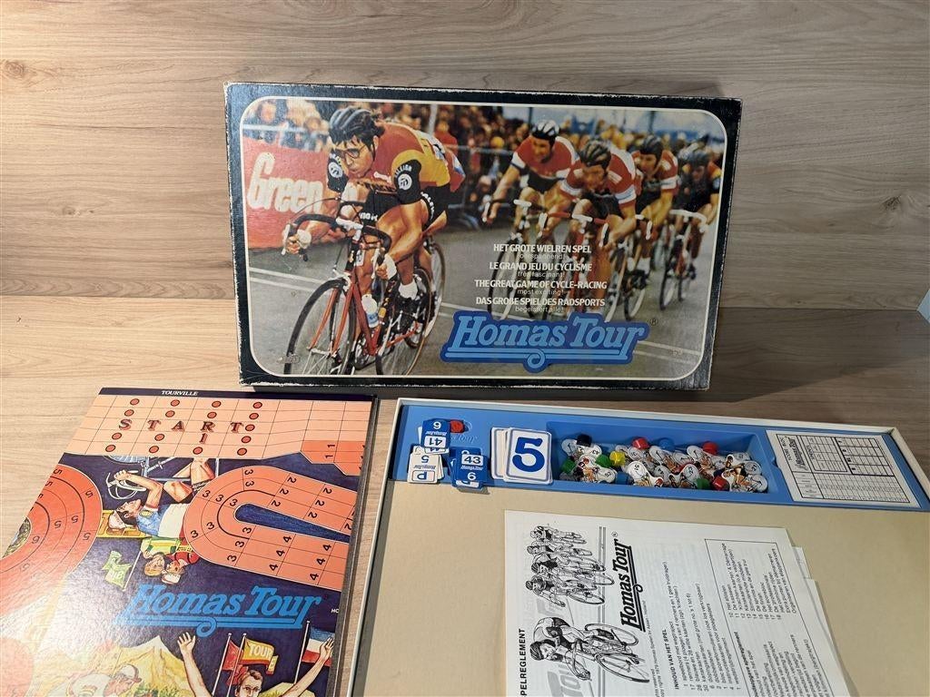 Homas tour - het grote wielren spel - s6391, Verzenden, Zo goed als nieuw