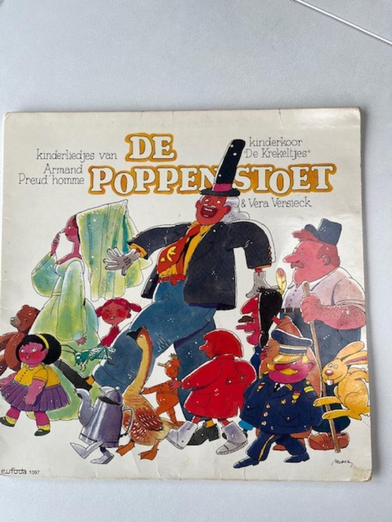 LP DE POPPENSTOET - kinderliedjes, Ophalen of Verzenden, Gebruikt