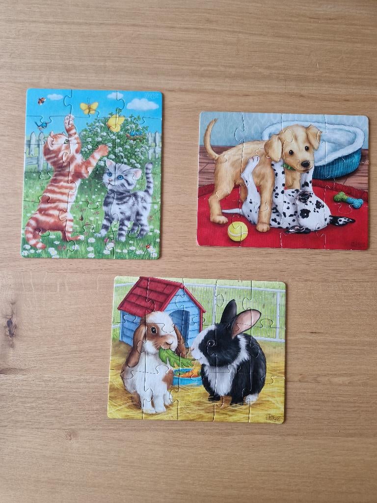 haba puzzel huisdieren, Enlèvement