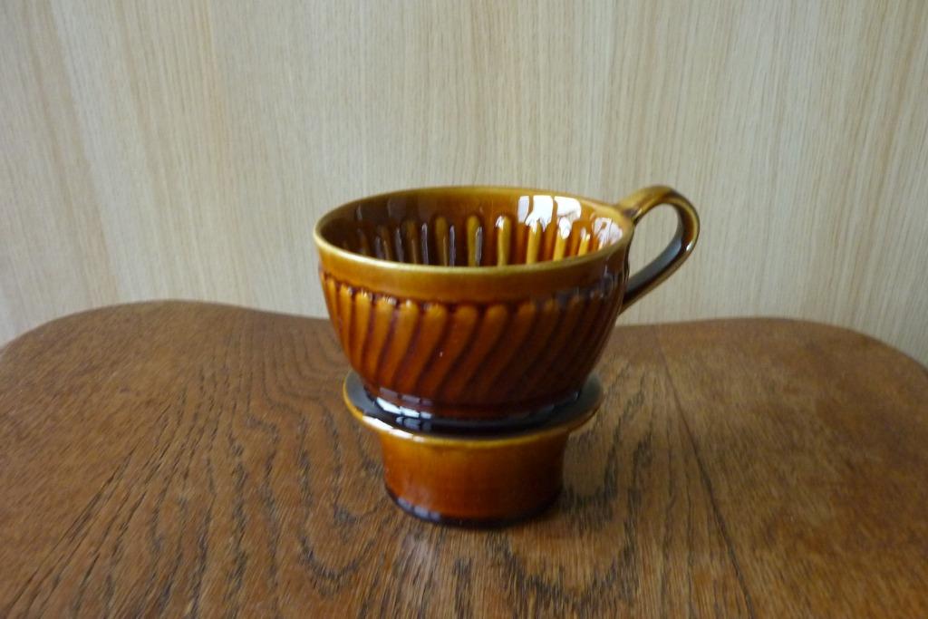 Boch Trianon koffiefilter bruin, Antiek en Kunst, Ophalen of Verzenden