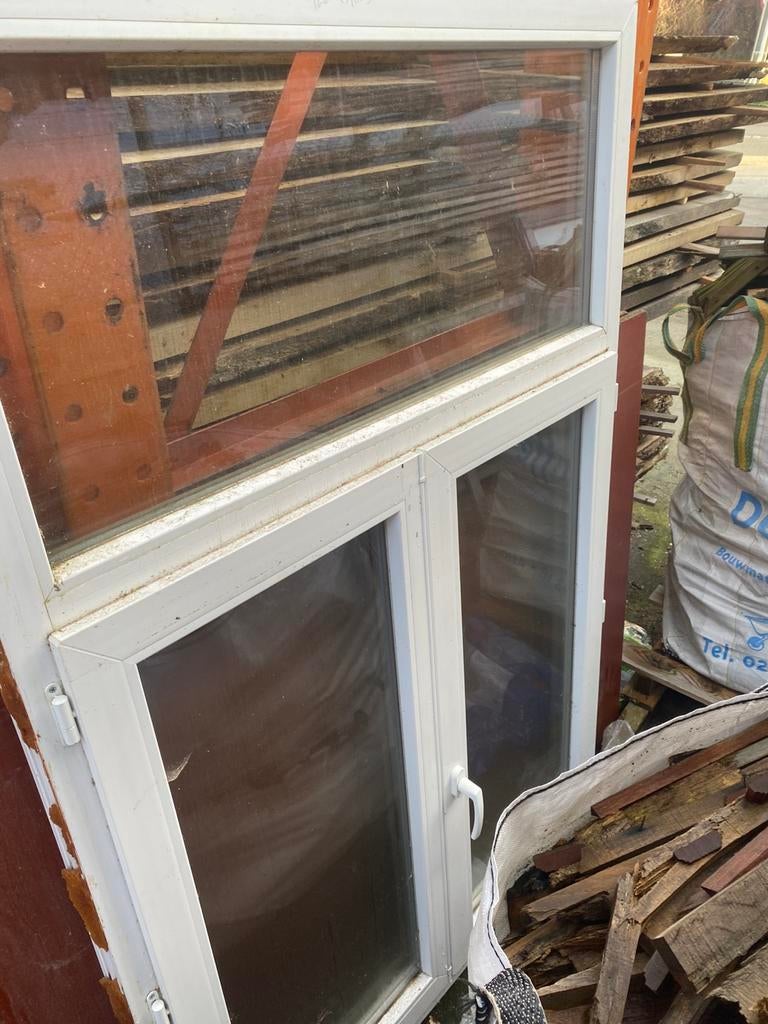 Chassis pvc 1200/1839 en bon etat, Bricolage & Construction, Enlèvement, Utilisé, Synthétique, Châssis de fenêtre