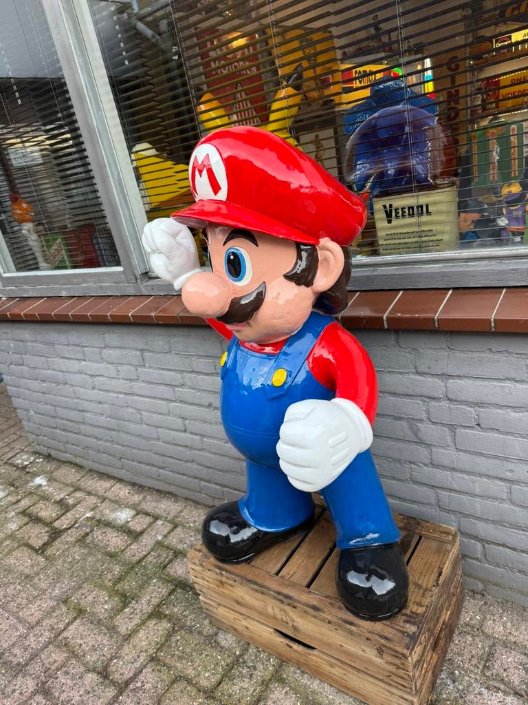 Groot Mario Bross Beeld, Ophalen, Gebruikt, Mens
