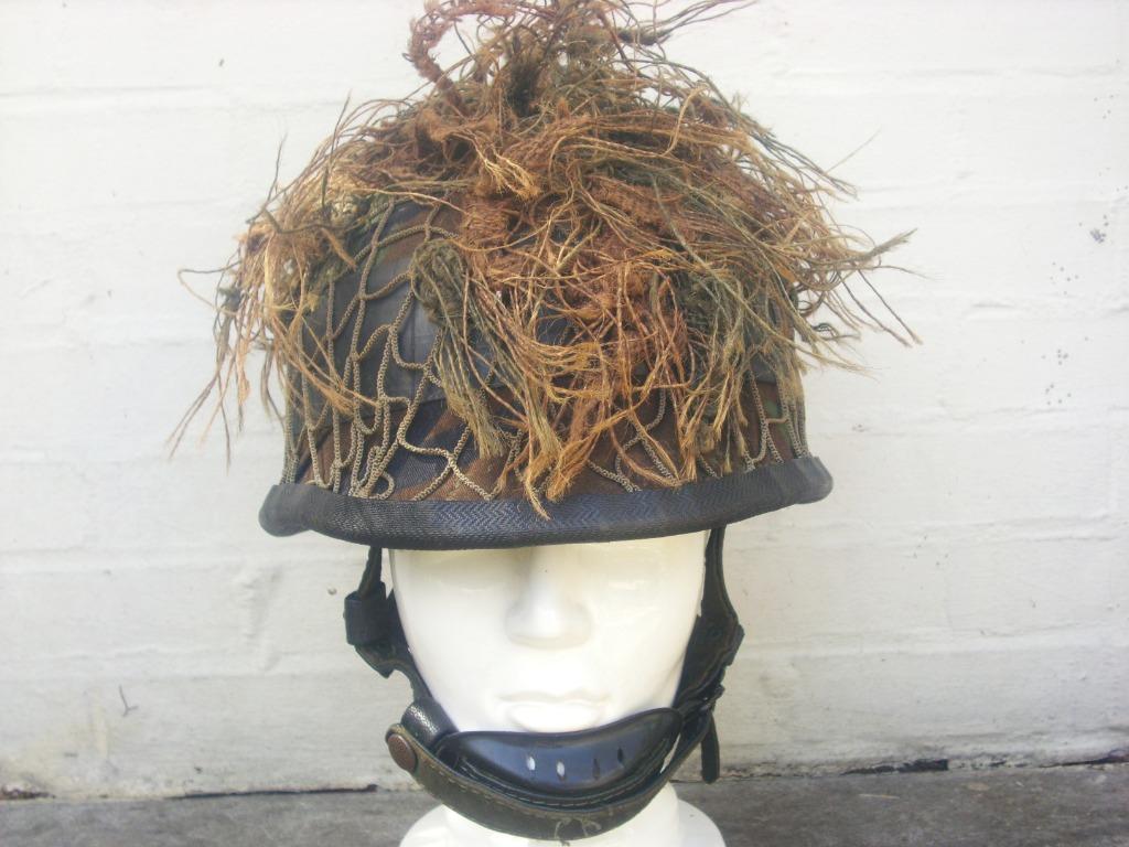 Casque belge nominatif du 1er bataillon Para Citadelle Diest, Collections, Envoi, Armée de terre, Casque ou Béret