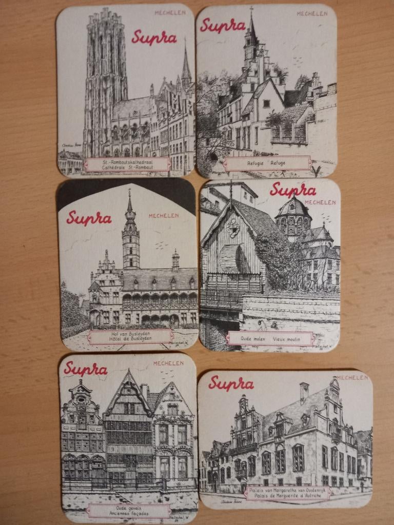 Sous-bocks Supra. Malines, Collections, Enlèvement ou Envoi