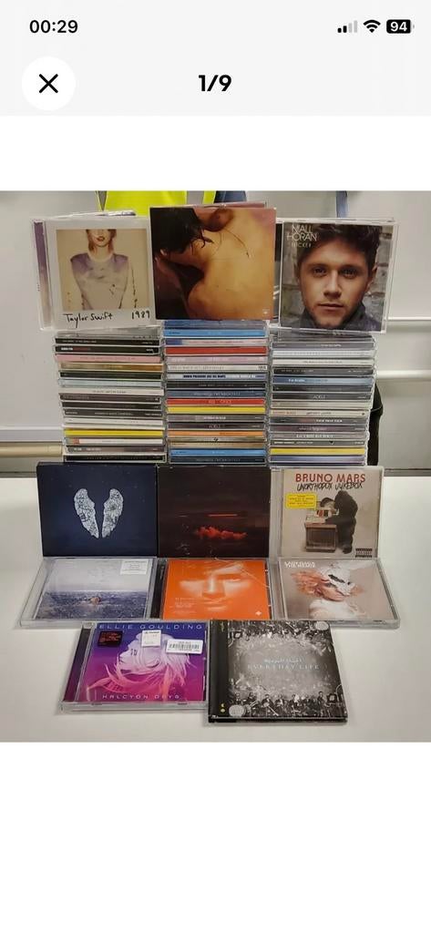 95 x Pop-cd uit de jaren 2010/20, Verzenden, Gebruikt