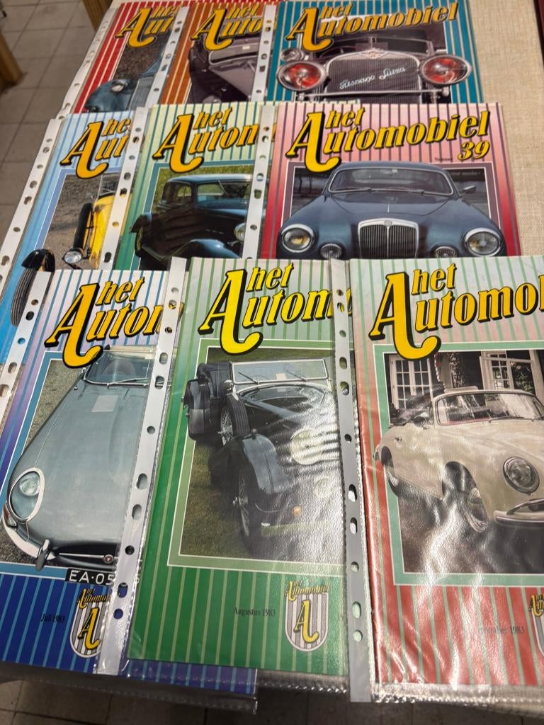 Het Automobiel jaren 81/82/83/84/85/86, Algemeen, Ophalen of Verzenden, Zo goed als nieuw, Zie beschrijving