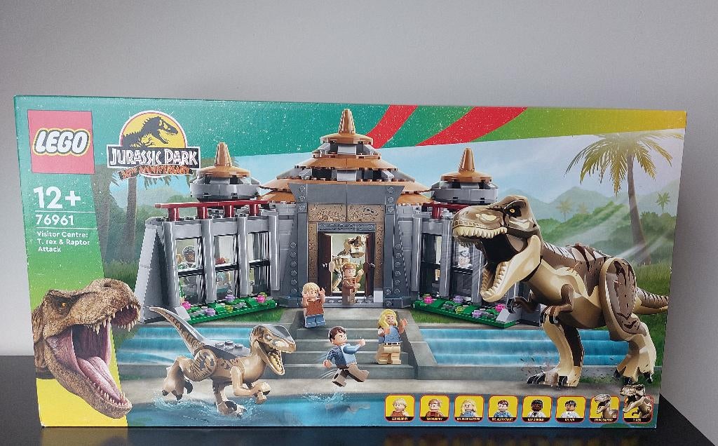 Lego Jurassic World 76961 Visitor Centre:T-Rex Raptor- NIEUW, Jurassic World, Lego, Nieuw, Ophalen of Verzenden