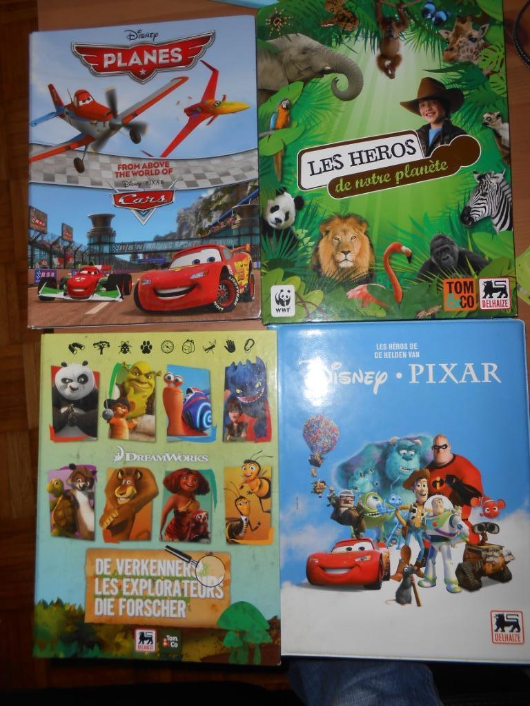 Albums de cartes Dreamwork Disney Pixar Héros Planes 10eur P, Autres supermarchés, Enlèvement