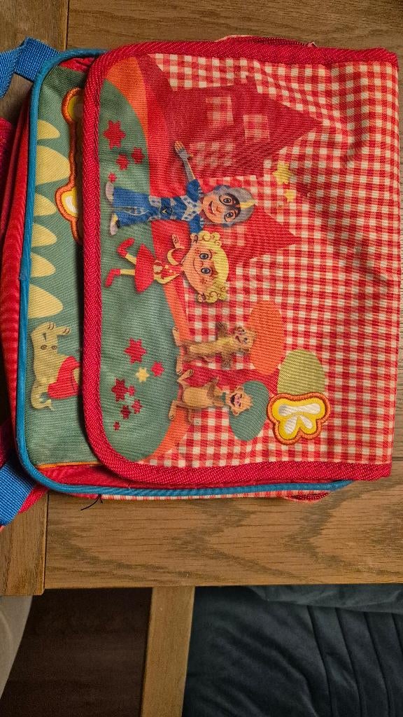 Kleuter boekentas, Ophalen of Verzenden, Gebruikt, Rood, Aktetas of Boekentas