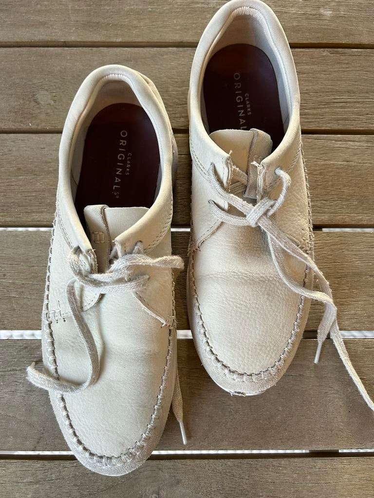 Chaussure Clarks 41.5 pour homme, Vêtements | Hommes, Chaussures, Enlèvement ou Envoi, Comme neuf, Blanc, Chaussures à lacets