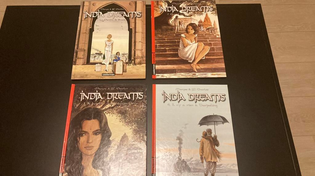 India Dreams - Maryse et JF Charles - nr 1 à 4, Boeken, Ophalen, Zo goed als nieuw