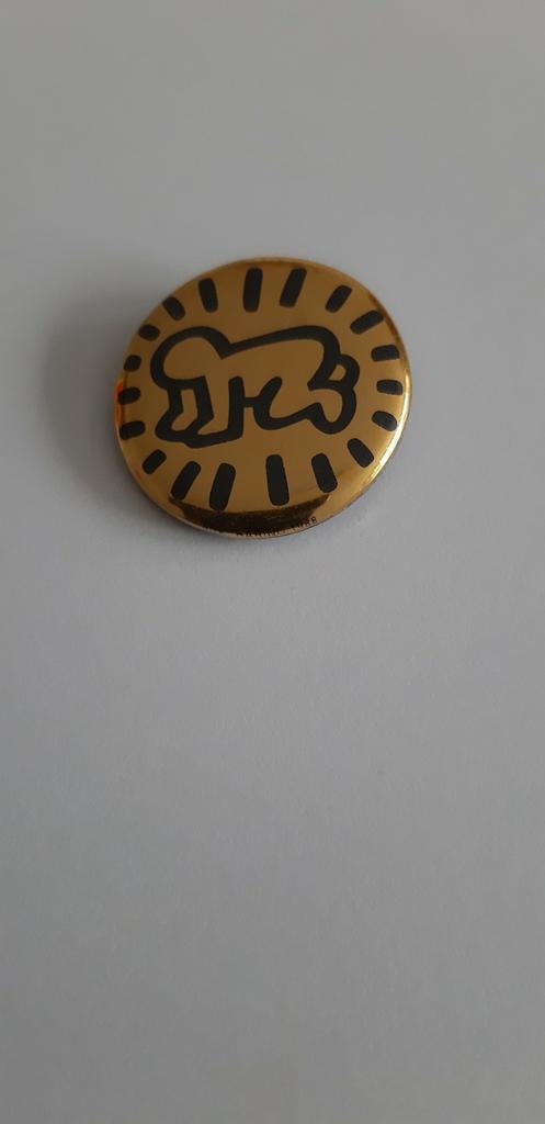 Collectors item Speld Keith Haring Pop Art Radiant Baby 1988, Antiek en Kunst, Kunst | Litho's en Zeefdrukken, Ophalen of Verzenden