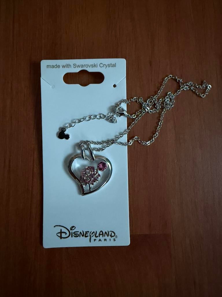 Disney halsketting met swarovski crystal, Ophalen of Verzenden, Nieuw, Sieraad of Horloge