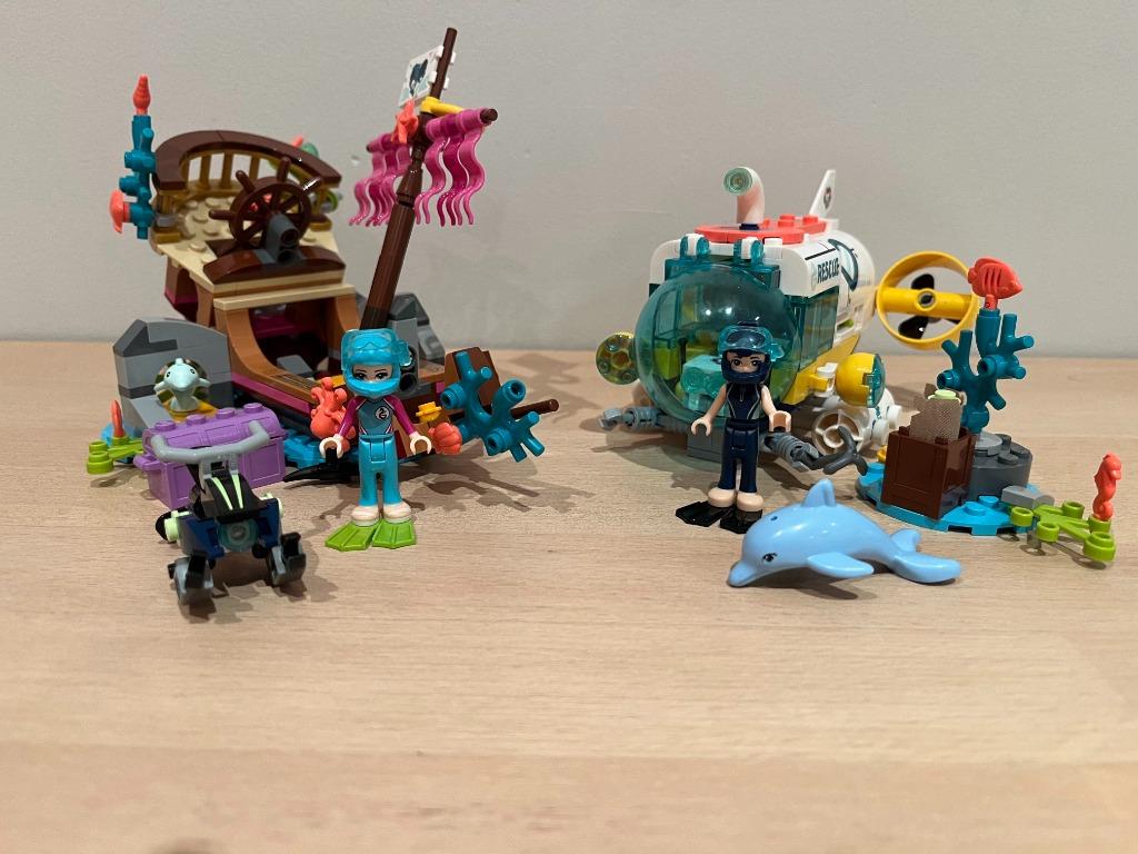 Lego Friends Dolfijnen reddingsactie (41378), Ophalen, Zo goed als nieuw, Complete set, Lego
