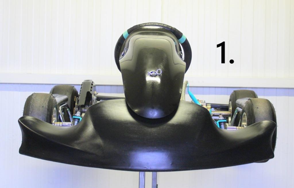 Formula K Monster EVO3 rollende chassis 3 stuks, Sports & Fitness, Enlèvement, Utilisé, Kart