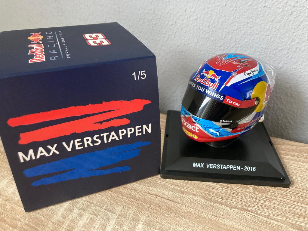 Max Verstappen 1:5 helm 2016 Monaco GP Red Bull RB12 Spark, Ophalen of Verzenden, Nieuw, Formule 1