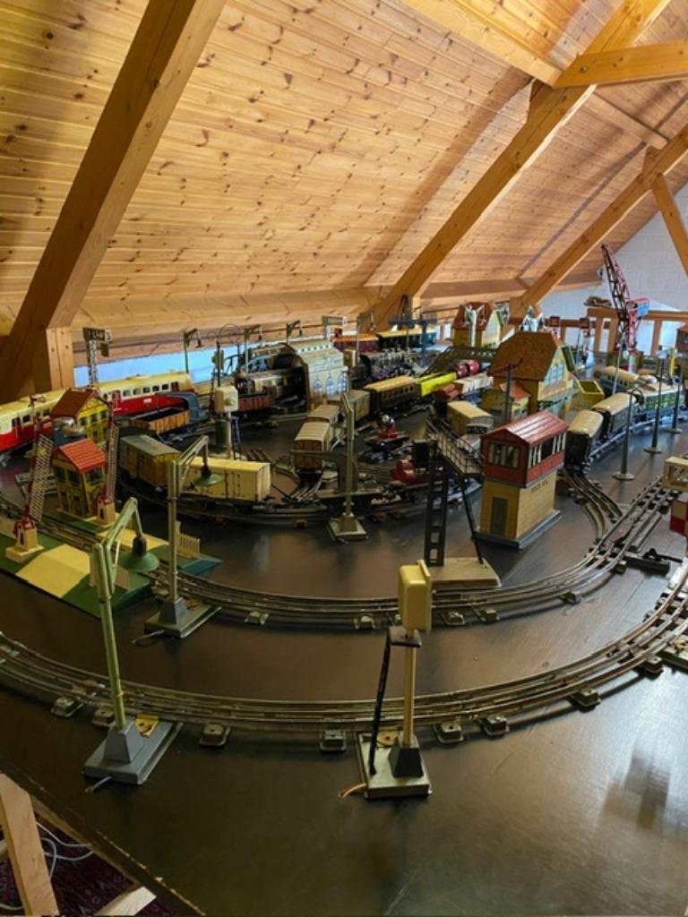 Antieke trein JEP - train ancien JEP, Ophalen