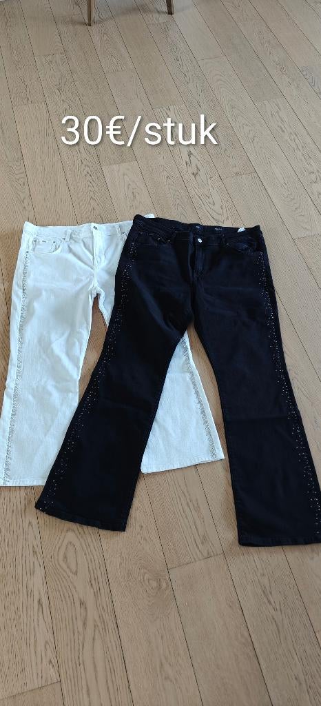 Partij nieuwe dames jeans broeken 48/50, Ophalen, Nieuw, Blauw, Overige jeansmaten