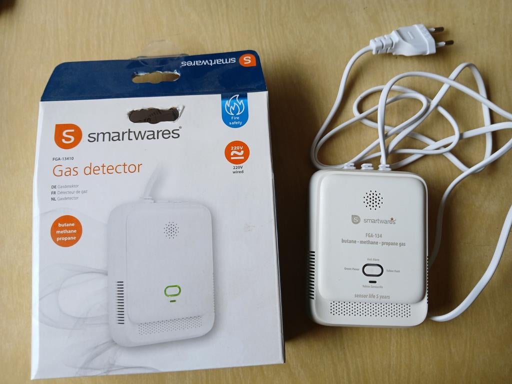 Gasdetector, Ophalen