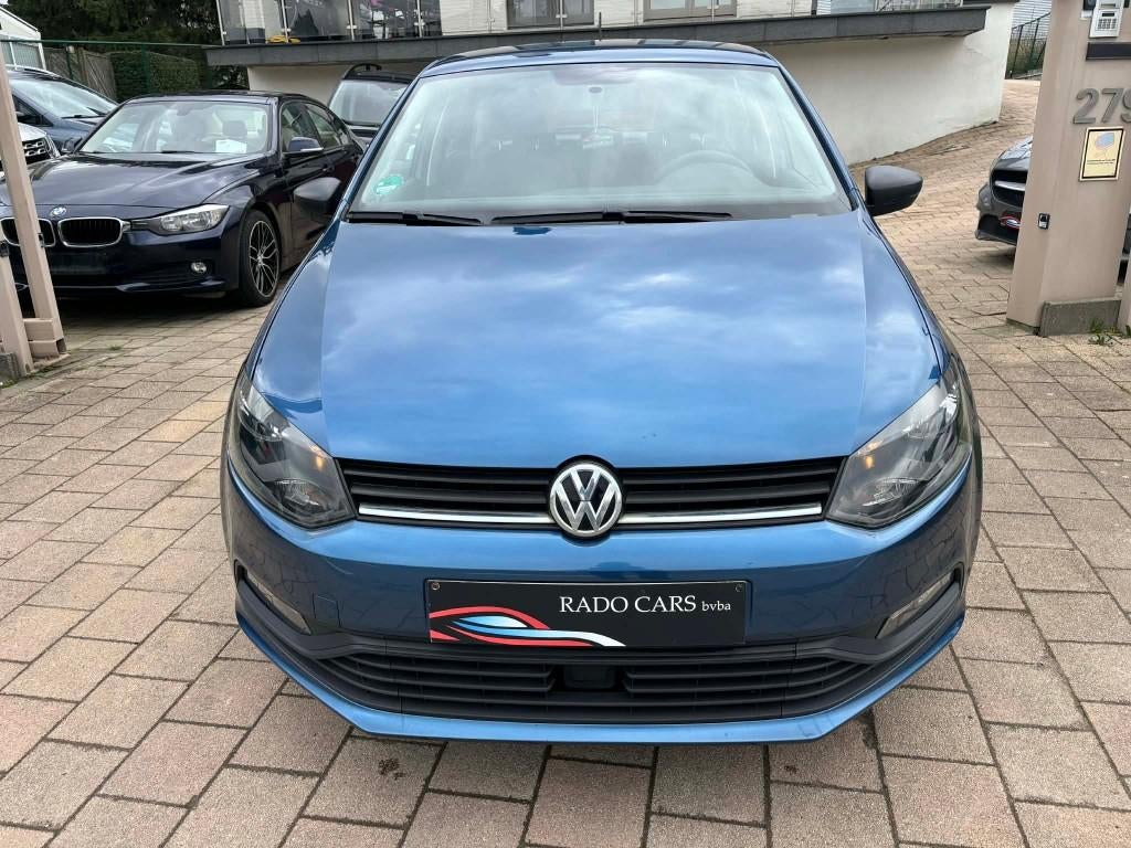 Volkswagen Polo benzine van 2016, Blauw, Bedrijf, 1000 cc, 55 kW