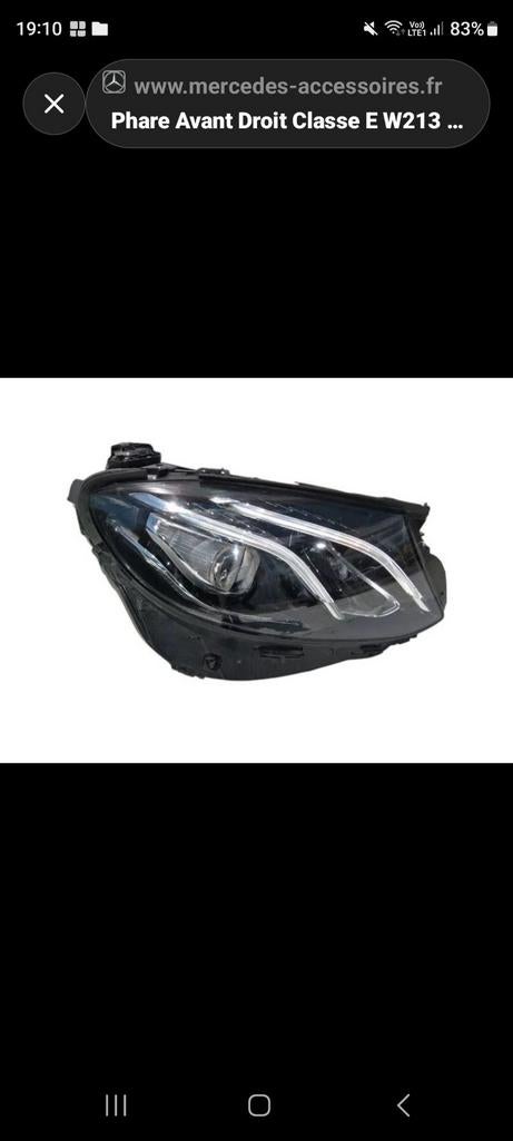 Phare avant droit Mercedes-Benz, Ophalen, Mercedes-Benz