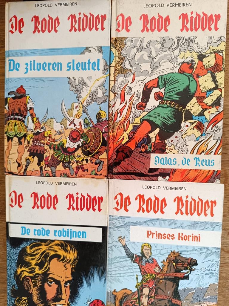 De rode ridder, Boeken, Stripverhalen, Ophalen of Verzenden