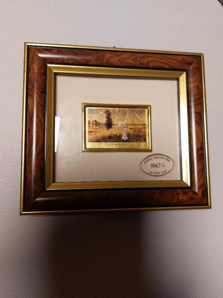 Chromolithografie goud, Ophalen of Verzenden