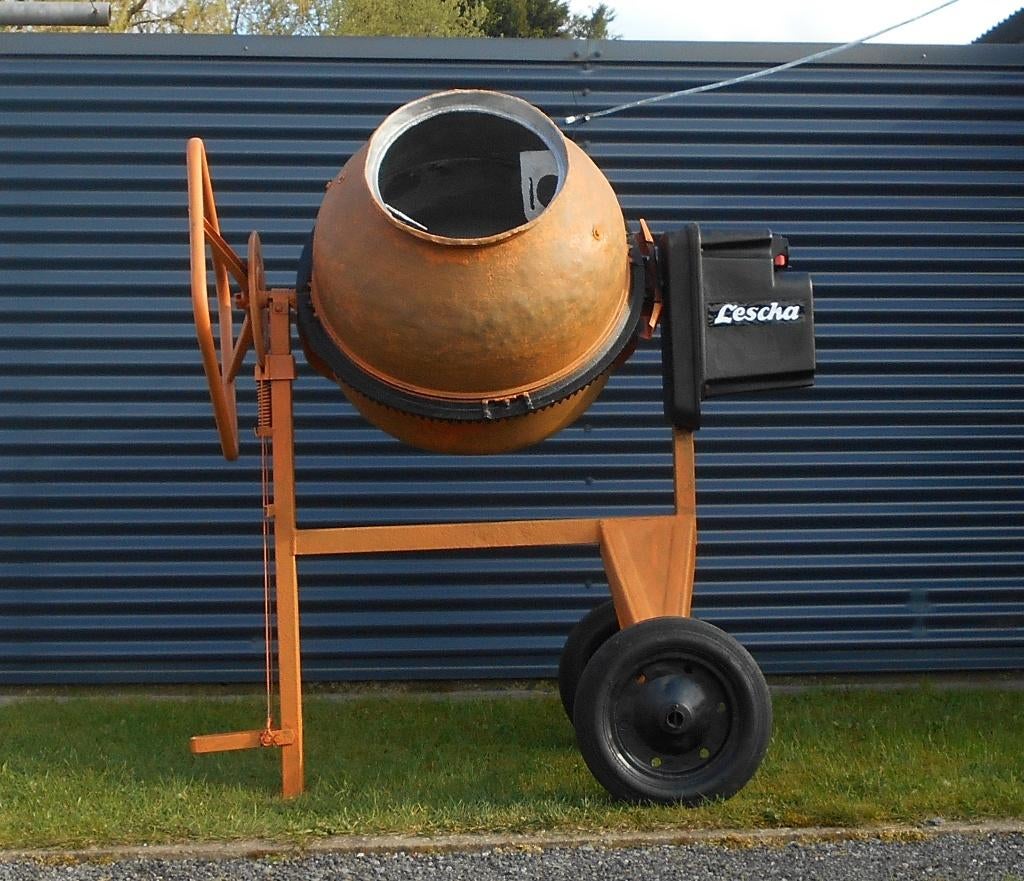 Bétonnière Lescha 165 litres, Bricolage & Construction, Enlèvement