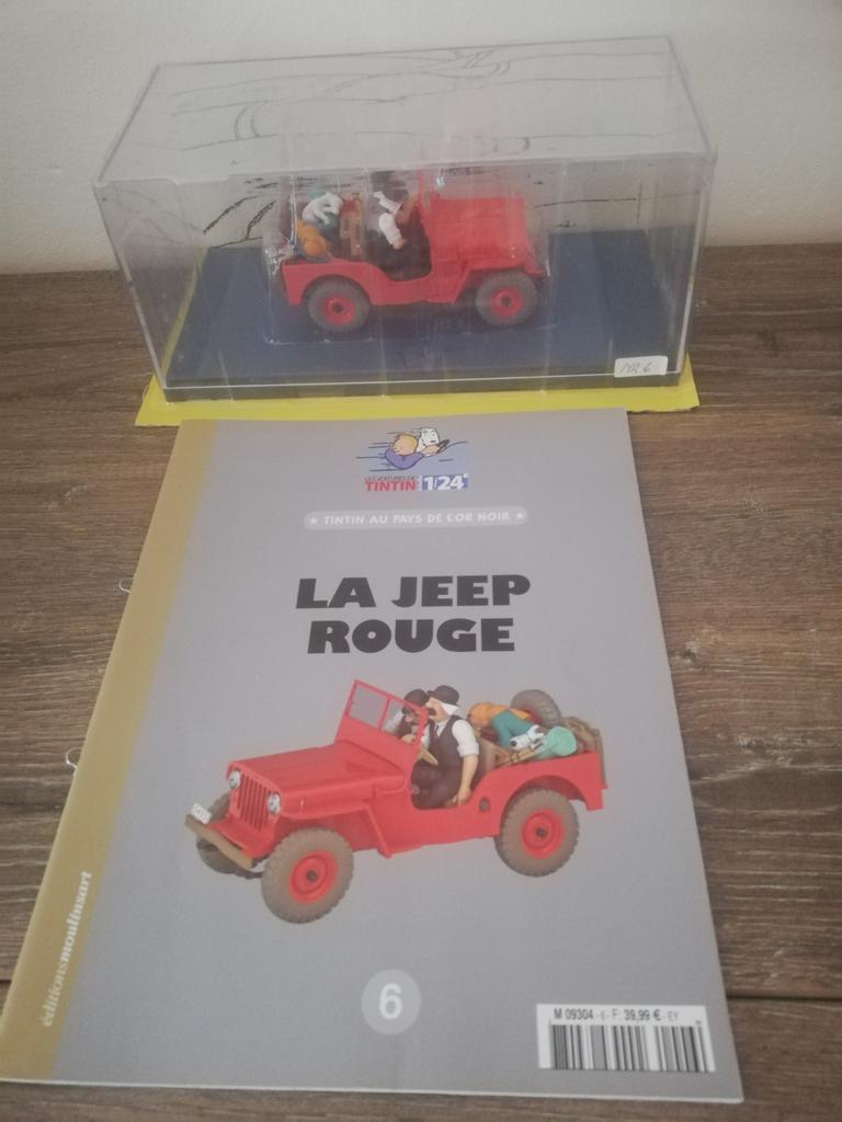 Voiture Tintin 1/24, Tintin