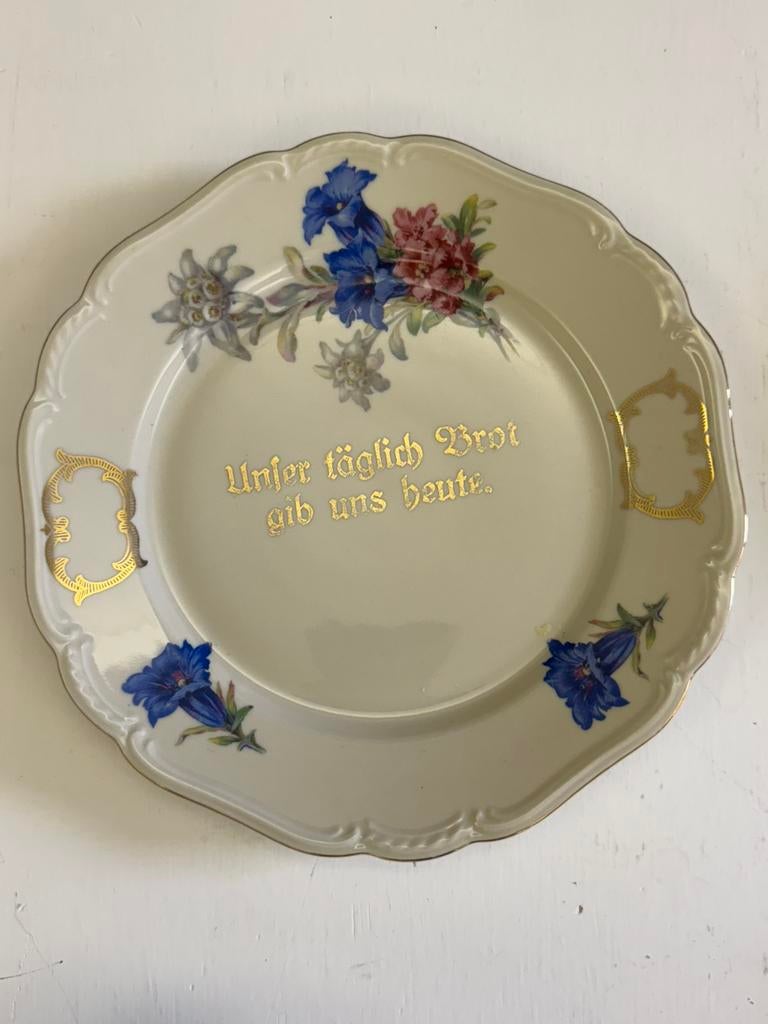 Set borden en schotel, Antiek en Kunst, Ophalen