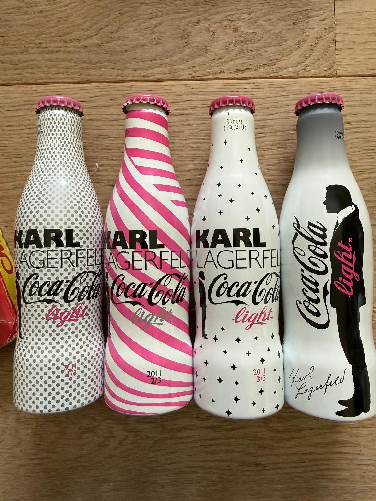 Coca Cola Flesjes - Karl Lagerfeld, Verzamelen, Ophalen of Verzenden, Zo goed als nieuw