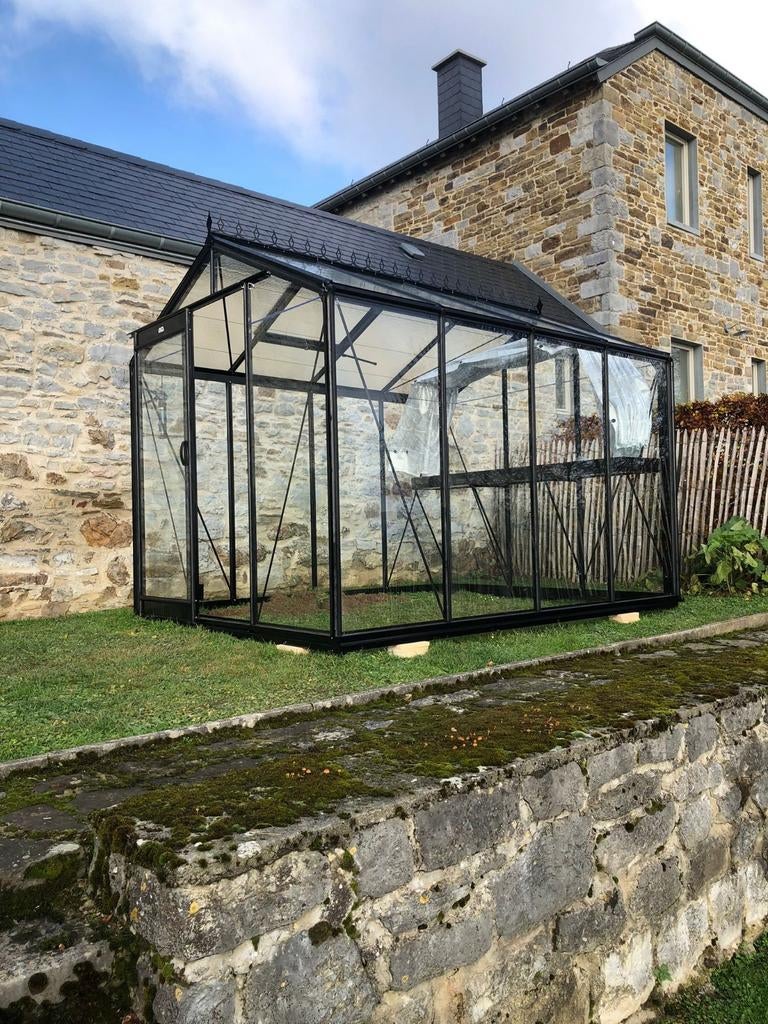 Ervaren serre plaatser over gans belgie . Luxemb., Enlèvement, Verre