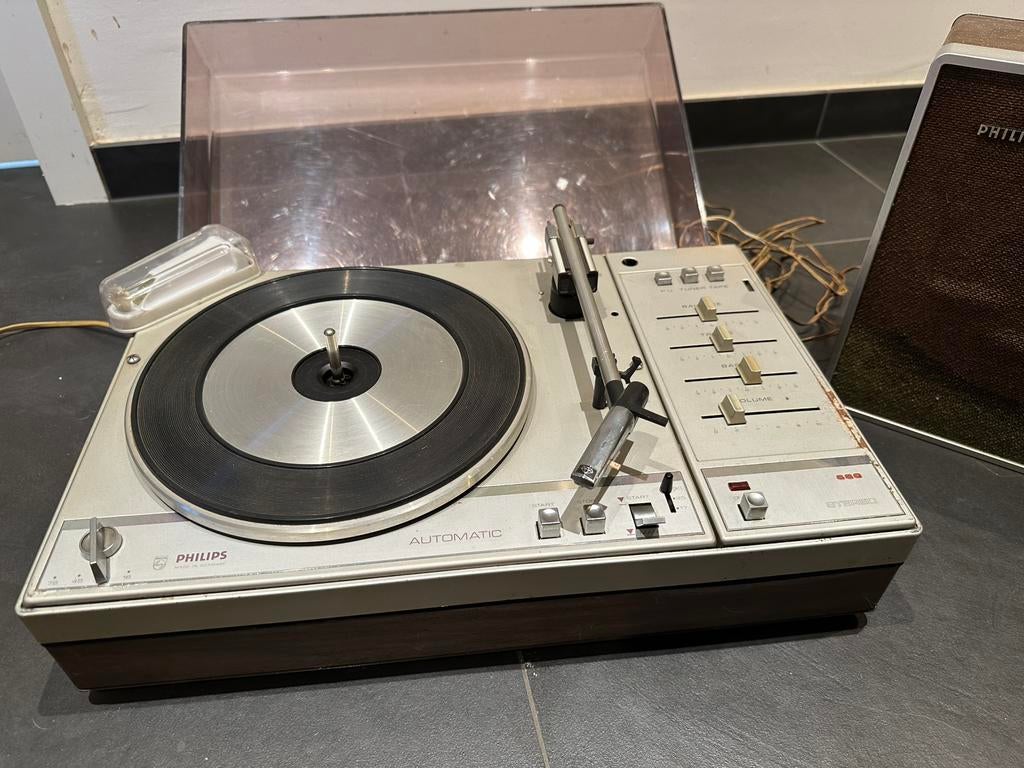 Philips platenspeler, Enlèvement, Utilisé, Tourne-disque, Philips