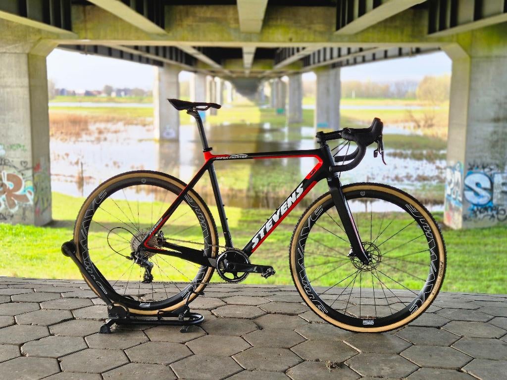 Stevens Super Prestige//Carbon//Sram Force//9th Wave// 54!, Fietsen en Brommers, Fietsen | Racefietsen, 28 inch, Carbon, Zo goed als nieuw