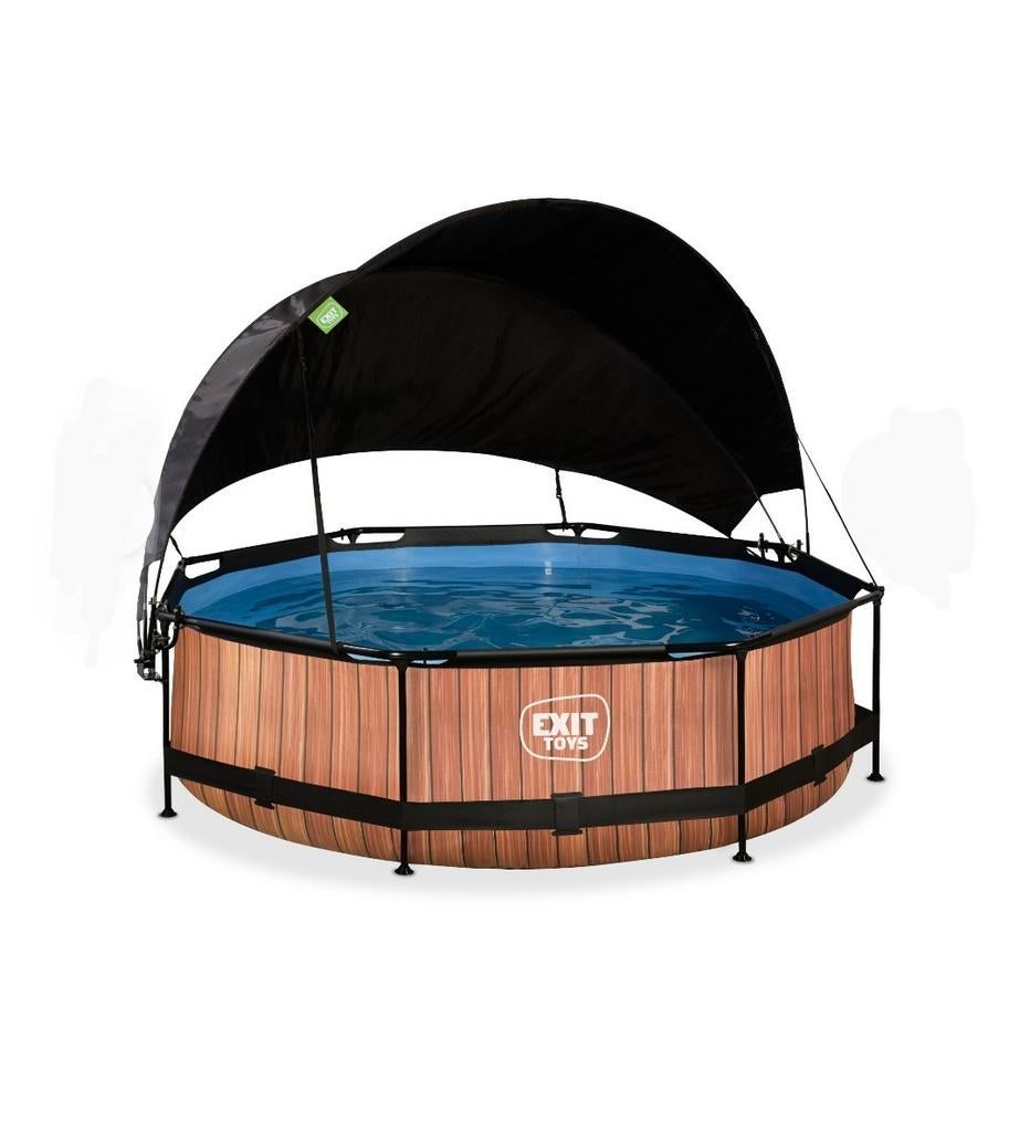 Zwembad 3 meter, Ophalen, Minder dan 80 cm, Rond, 300 cm of meer