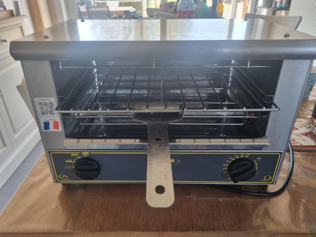 Professionele Grill / toaster (2 stuks), Ophalen, Gebruikt, Uitneembare kruimellade