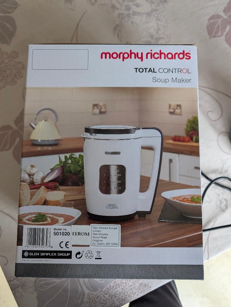Morphy Richards soepmaker, Electroménager, Mélangeurs, Enlèvement, Utilisé, Mélangeur de soupe