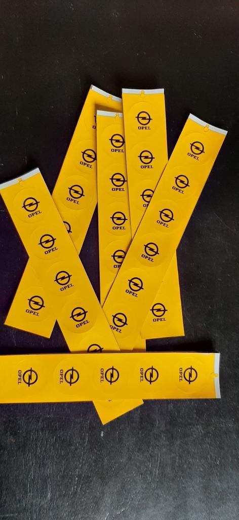 10 autocollants pour jantes Opel 4,40 cm, Autos : Divers, Autocollants de voiture, Enlèvement ou Envoi