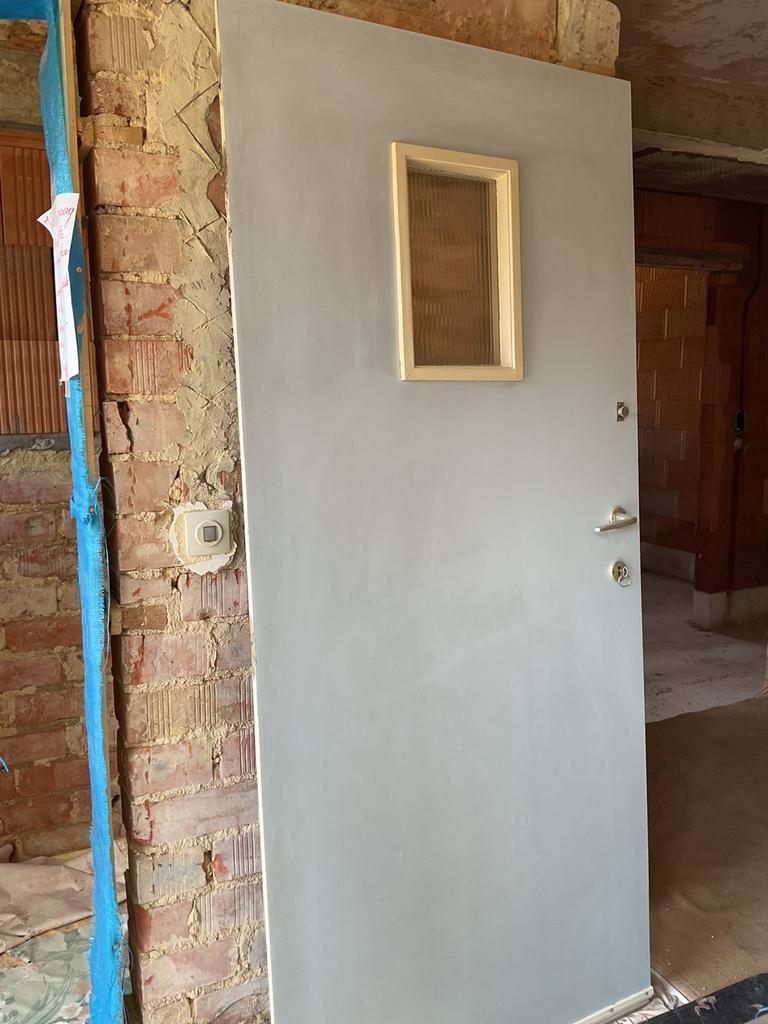 GRATIS   Stevige buitendeur., Enlèvement, Utilisé, Porte extérieure