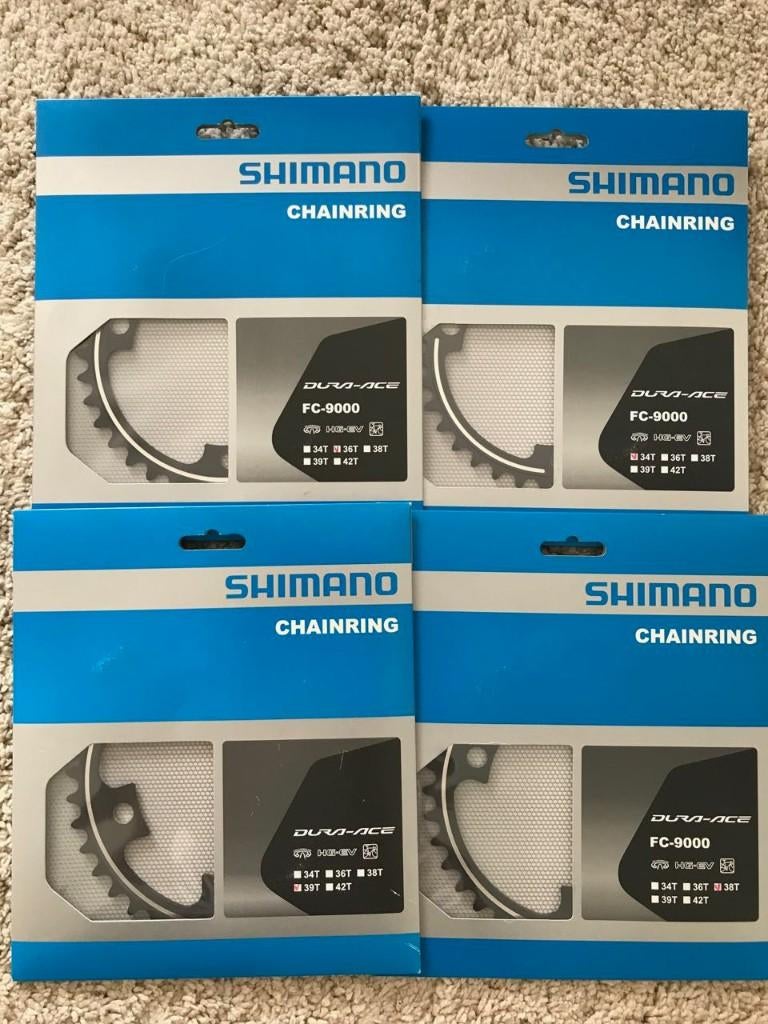 Shimano Dura Ace FC-9000 11 Speed Kettingblad, Vélos & Vélomoteurs, Vélos Pièces, Neuf, Pédalier ou Pédales, Aluminium, Enlèvement ou Envoi