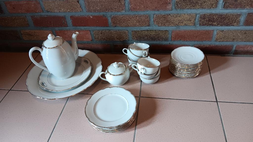 Bavaria koffie servies, Service complet, Poterie, Enlèvement, Utilisé